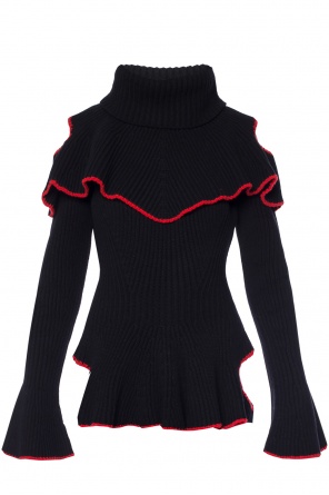 Ruffled turtleneck sweater, zdjęcie 1 Ruffled turtleneck sweater od Alexander McQueen